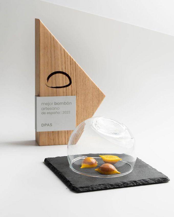 Raul Bernal Ganador Premio DPAS Mejor Bombón Artesano 2023