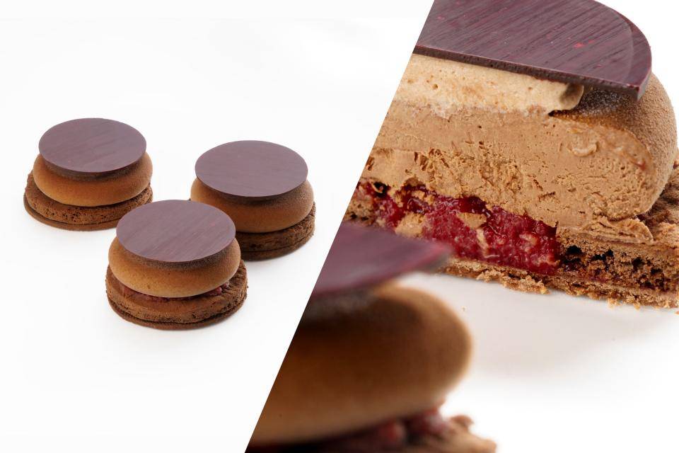 Inspiración pasteles individuales de Sergi Vela pastry chef